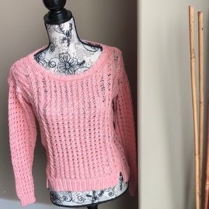 🌻3/$20 American Eagle coral knit sweater